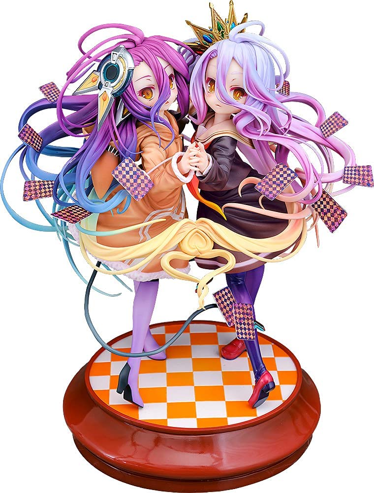 No Game No Life Zero 1/7 Scale Pre-Painted Figure: Shiro & Schwi [GSC Online Shop Exclusive Ver.] image 1