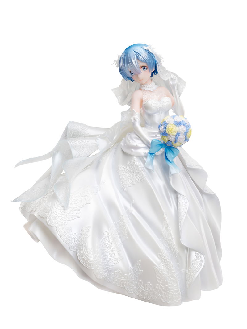 Re:Zero Starting Life in Another World 1/7 Scale Pre-Painted Figure: Rem Wedding Dress image 1