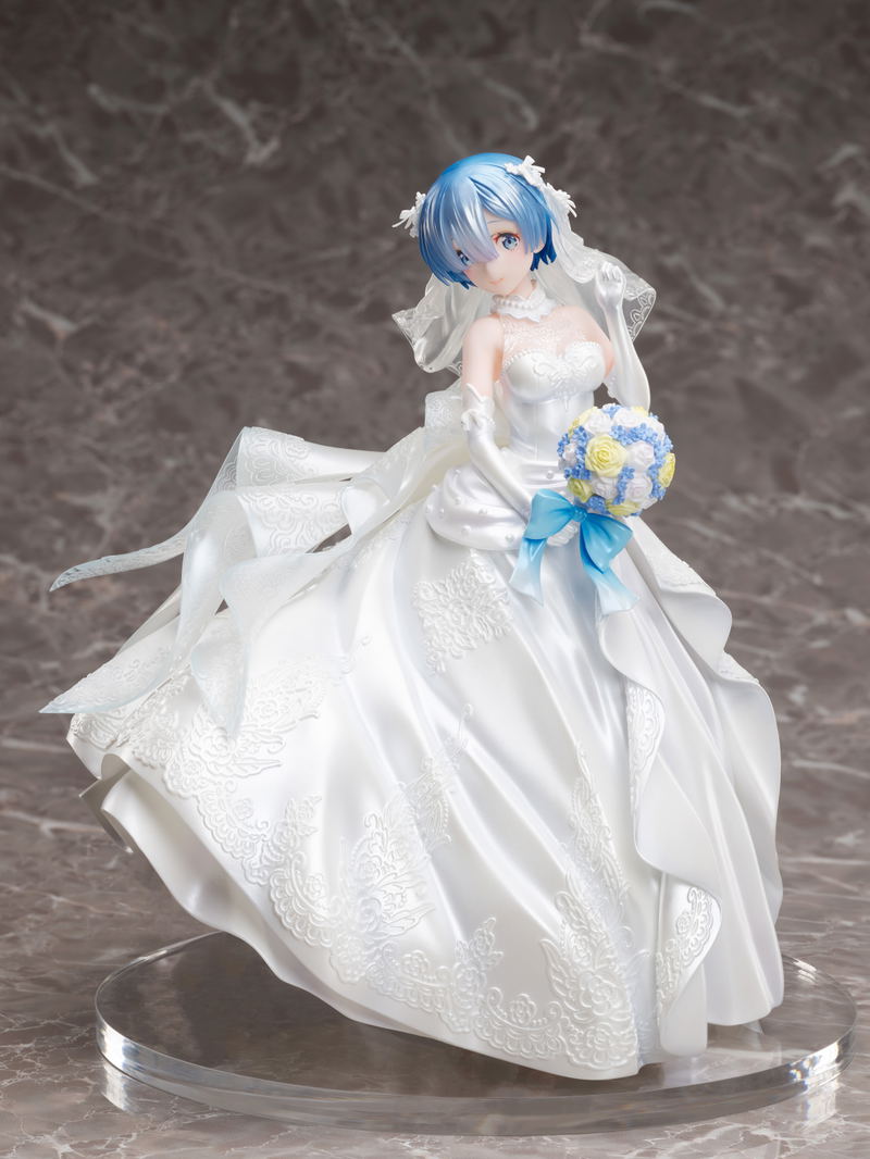 Re:Zero Starting Life in Another World 1/7 Scale Pre-Painted Figure: Rem Wedding Dress image 2
