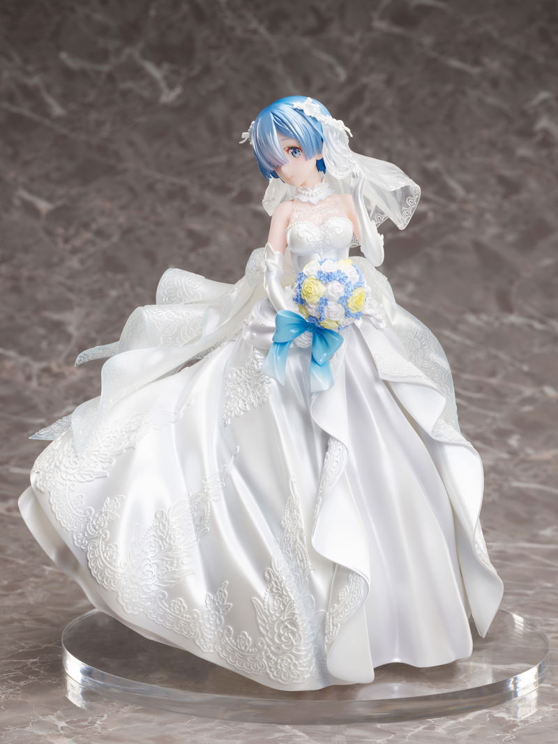Re:Zero Starting Life in Another World 1/7 Scale Pre-Painted Figure: Rem Wedding Dress image 3