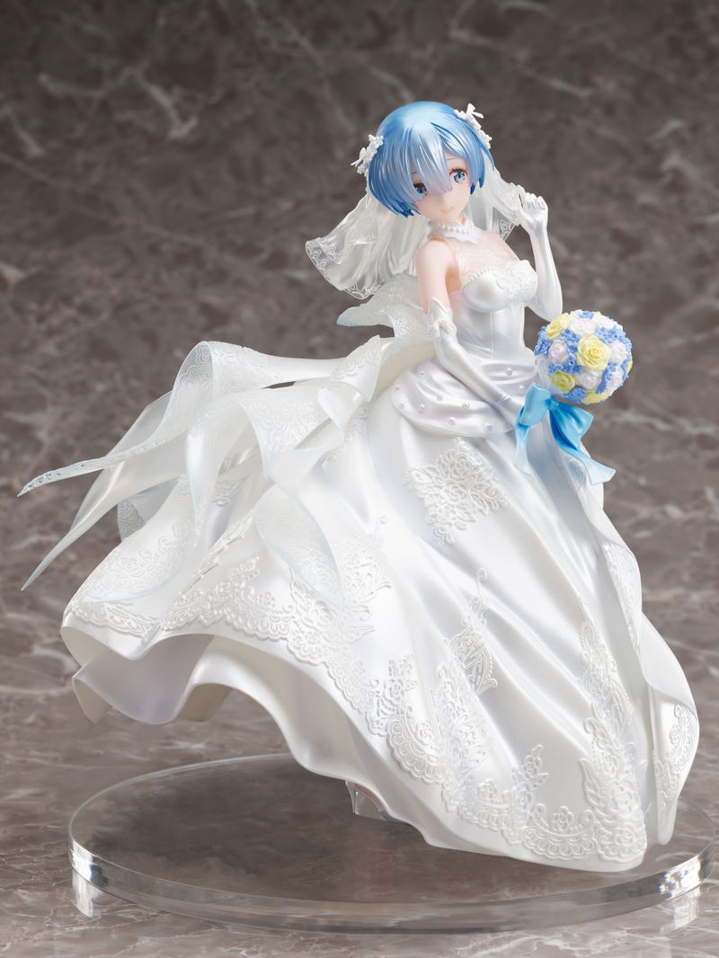 Re:Zero Starting Life in Another World 1/7 Scale Pre-Painted Figure: Rem Wedding Dress image 4