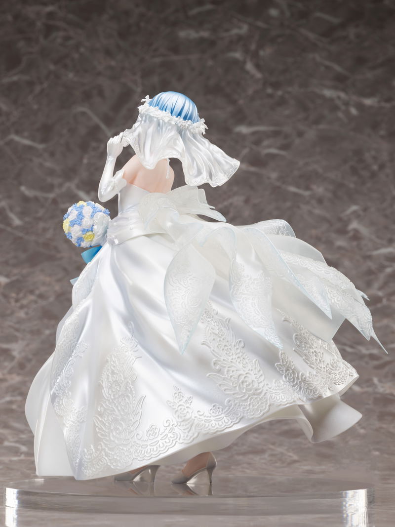 Re:Zero Starting Life in Another World 1/7 Scale Pre-Painted Figure: Rem Wedding Dress image 8