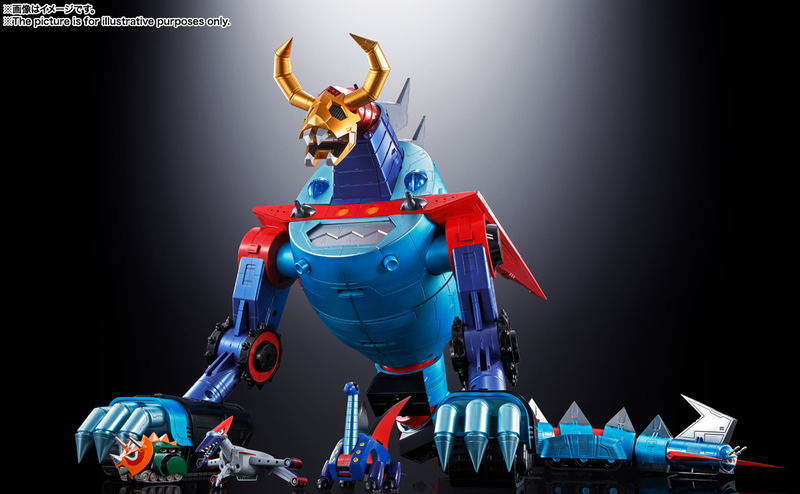 Soul of Chogokin GX-100 Gaiking: Gaiking & Daiku-Maryu image 10