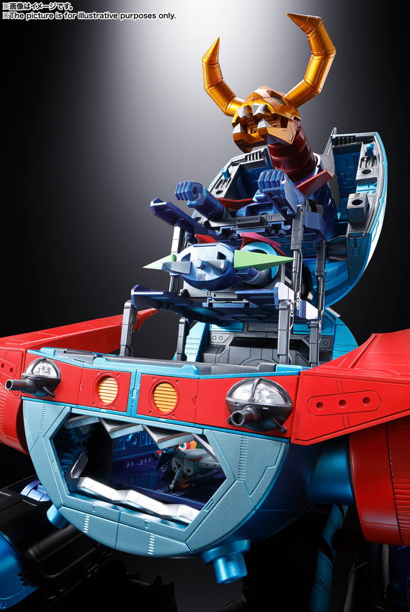 Soul of Chogokin GX-100 Gaiking: Gaiking & Daiku-Maryu image 15