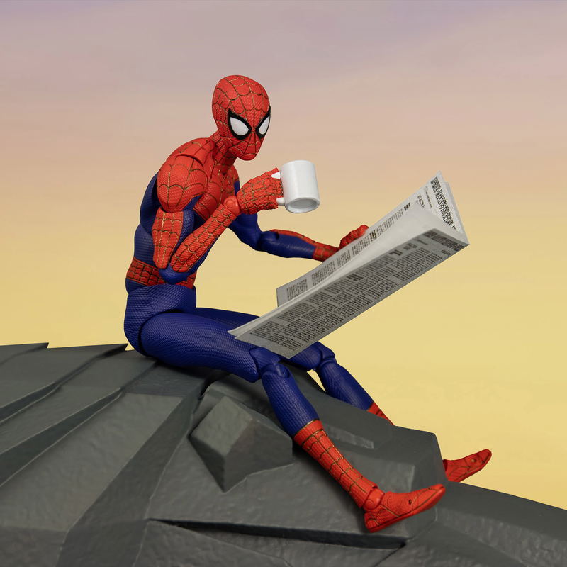 Spider-Man Into the Spider-Verse Action Figure: SV Action Peter B. Parker/Spider-Man image 2