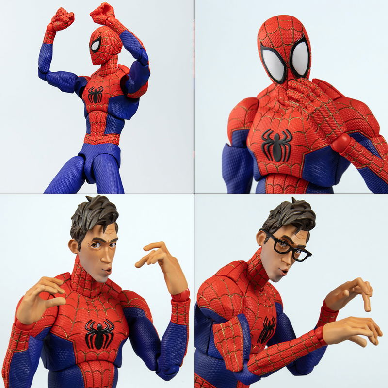 Spider-Man Into the Spider-Verse Action Figure: SV Action Peter B. Parker/Spider-Man image 7