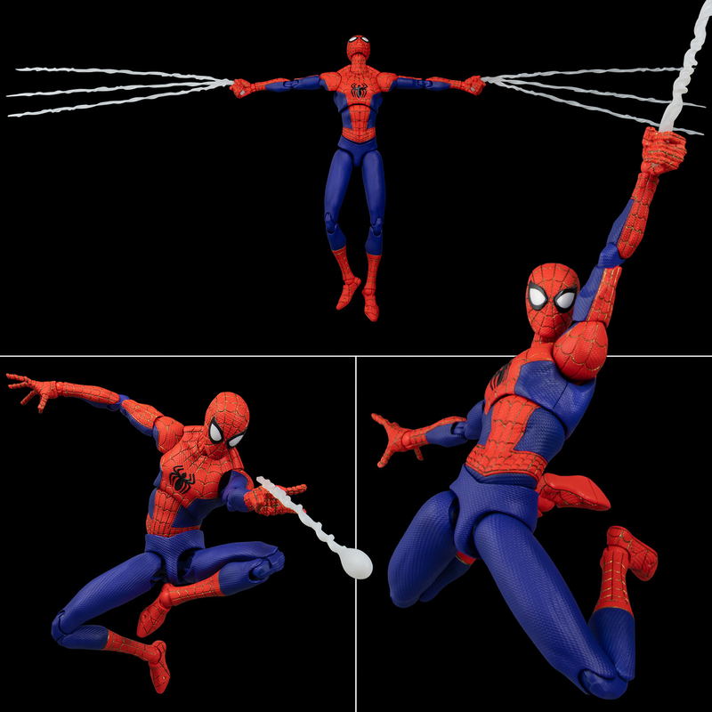 Spider-Man Into the Spider-Verse Action Figure: SV Action Peter B. Parker/Spider-Man image 8