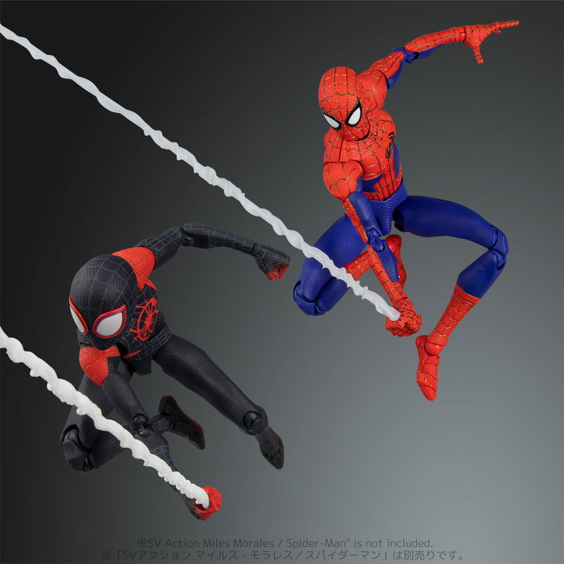 Spider-Man Into the Spider-Verse Action Figure: SV Action Peter B. Parker/Spider-Man image 9