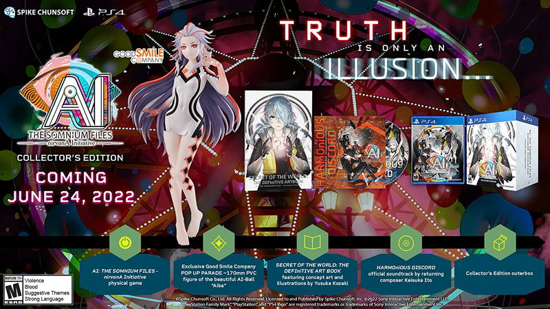 AI: The Somnium Files – nirvanA Initiative [Collector's Edition] image 1