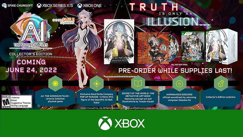 AI: The Somnium Files – nirvanA Initiative [Collector's Edition] image 1