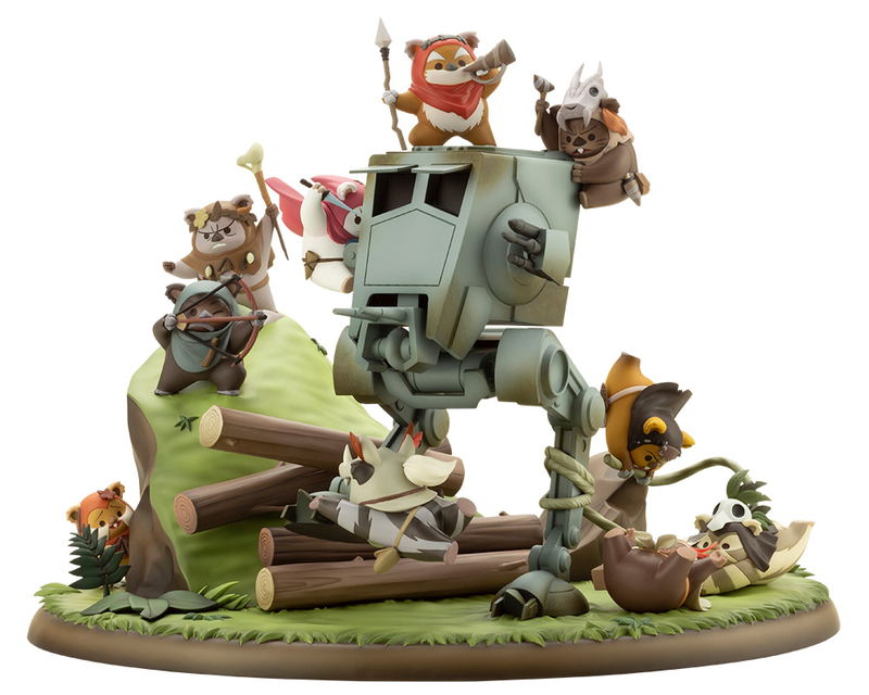 ARTFX Artist Series Star Wars Pre-Painted Figure: Battle of Endor The Little Rebels image 1