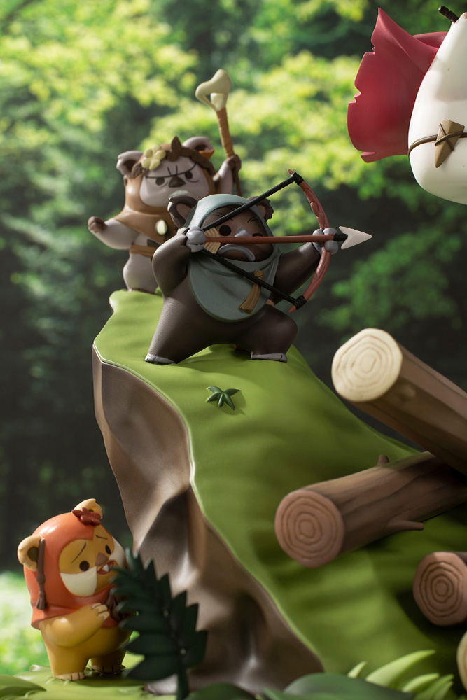 ARTFX Artist Series Star Wars Pre-Painted Figure: Battle of Endor The Little Rebels image 11