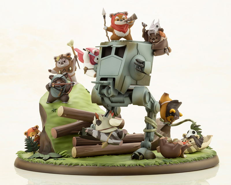ARTFX Artist Series Star Wars Pre-Painted Figure: Battle of Endor The Little Rebels image 2