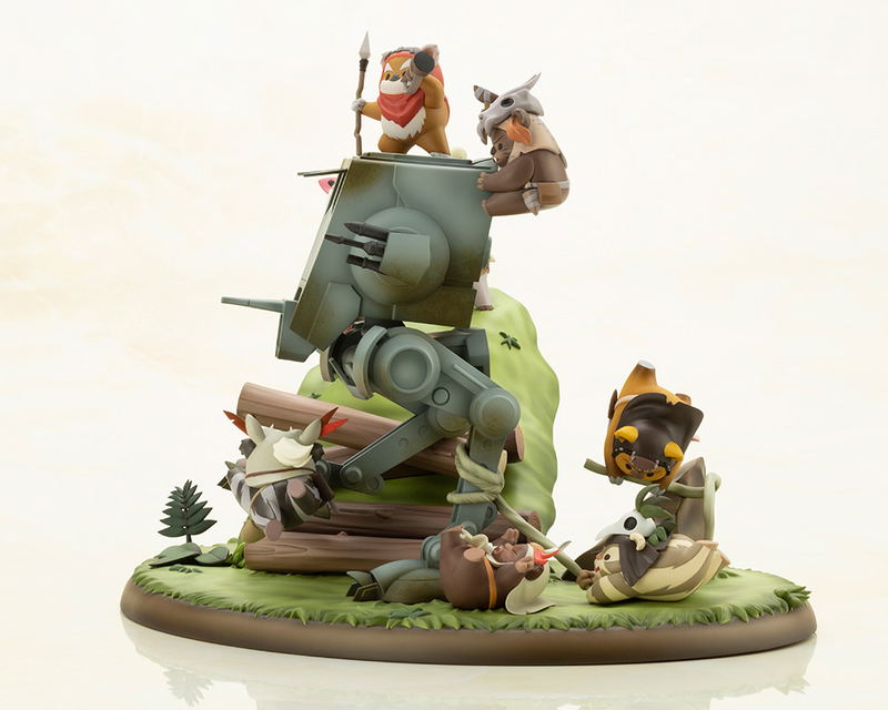 ARTFX Artist Series Star Wars Pre-Painted Figure: Battle of Endor The Little Rebels image 3