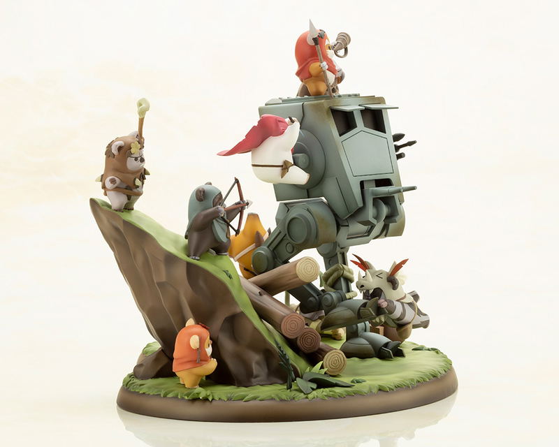 ARTFX Artist Series Star Wars Pre-Painted Figure: Battle of Endor The Little Rebels image 8