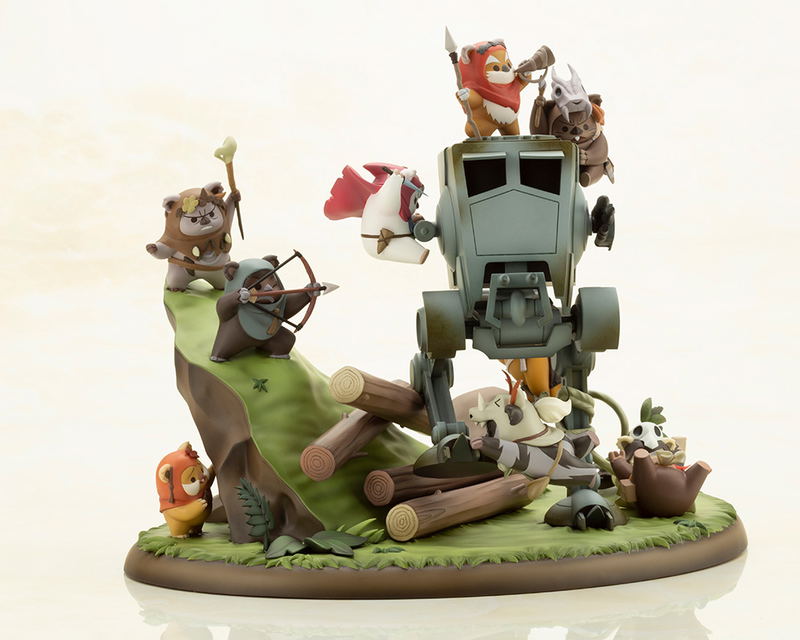 ARTFX Artist Series Star Wars Pre-Painted Figure: Battle of Endor The Little Rebels image 9