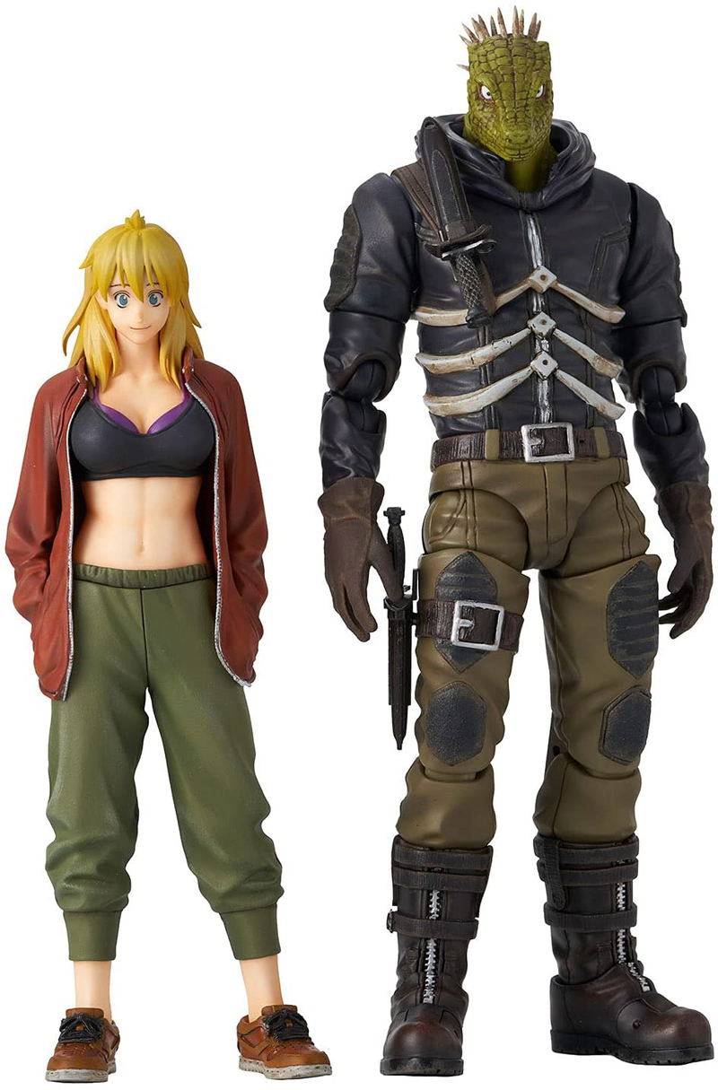 Dorohedoro 1/12 Scale Pre-Painted Action Figure: Caiman & Nikaido image 1