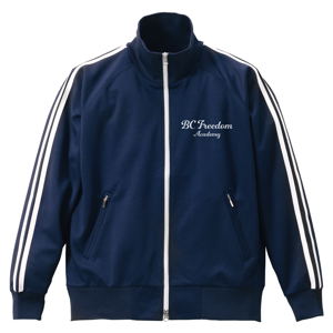 Girls und Panzer Final Chapter - BC Freedom Academy Jersey Navy x White (L Size)_