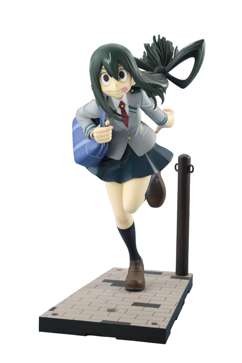 My Hero Academia ConneColle 1/8 Scale Pre-Painted Figure: Tsuyu Asui School Uniform Ver. image 1