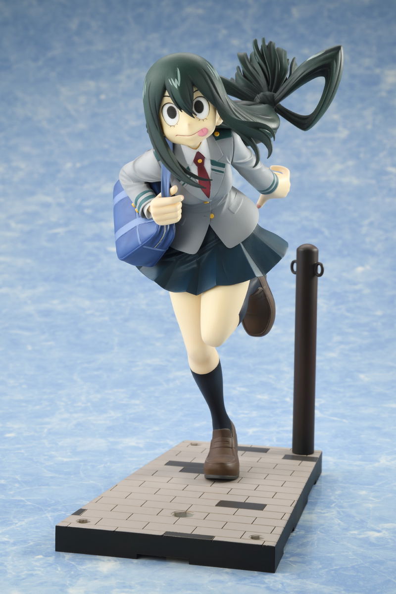 My Hero Academia ConneColle 1/8 Scale Pre-Painted Figure: Tsuyu Asui School Uniform Ver. image 2