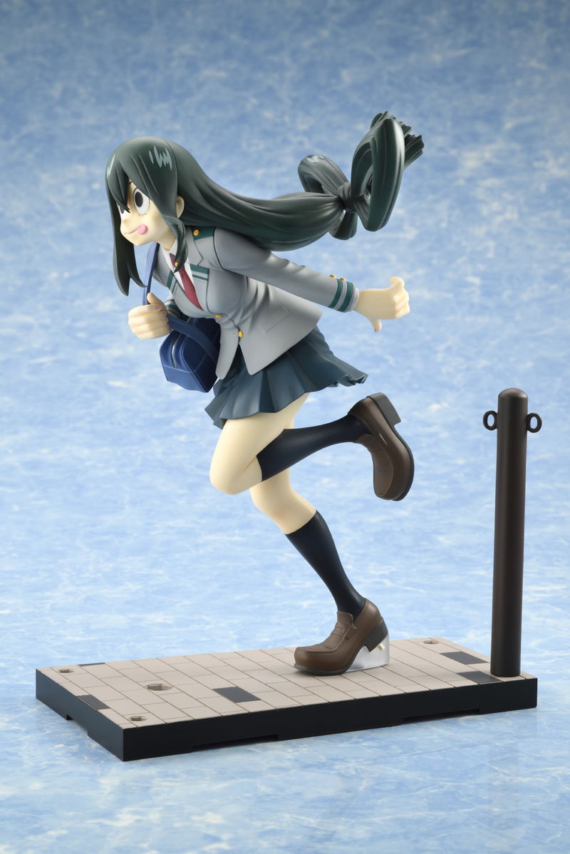 My Hero Academia ConneColle 1/8 Scale Pre-Painted Figure: Tsuyu Asui School Uniform Ver. image 3