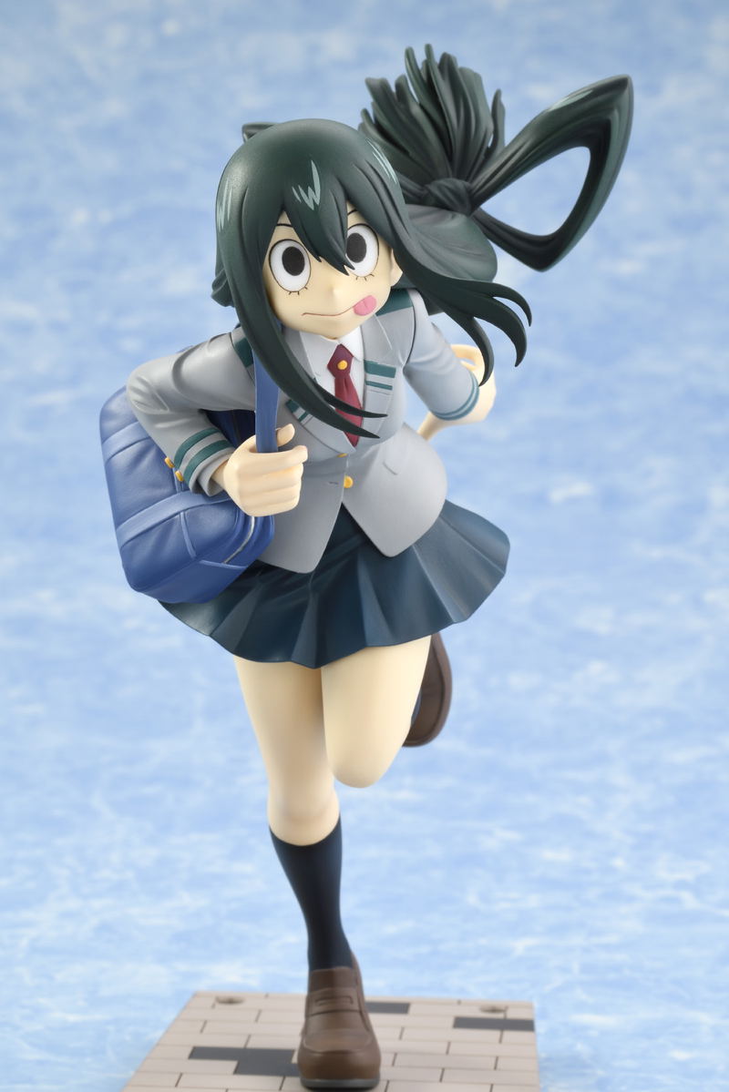 My Hero Academia ConneColle 1/8 Scale Pre-Painted Figure: Tsuyu Asui School Uniform Ver. image 6