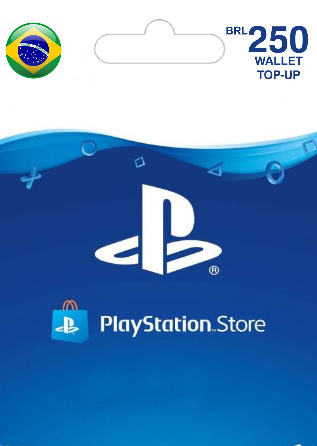 PSN Card 250 BRL | Playstation Network Brazil digital for PS4, PSVR, PS4 Pro, PS5, PS5 Pro, PS5