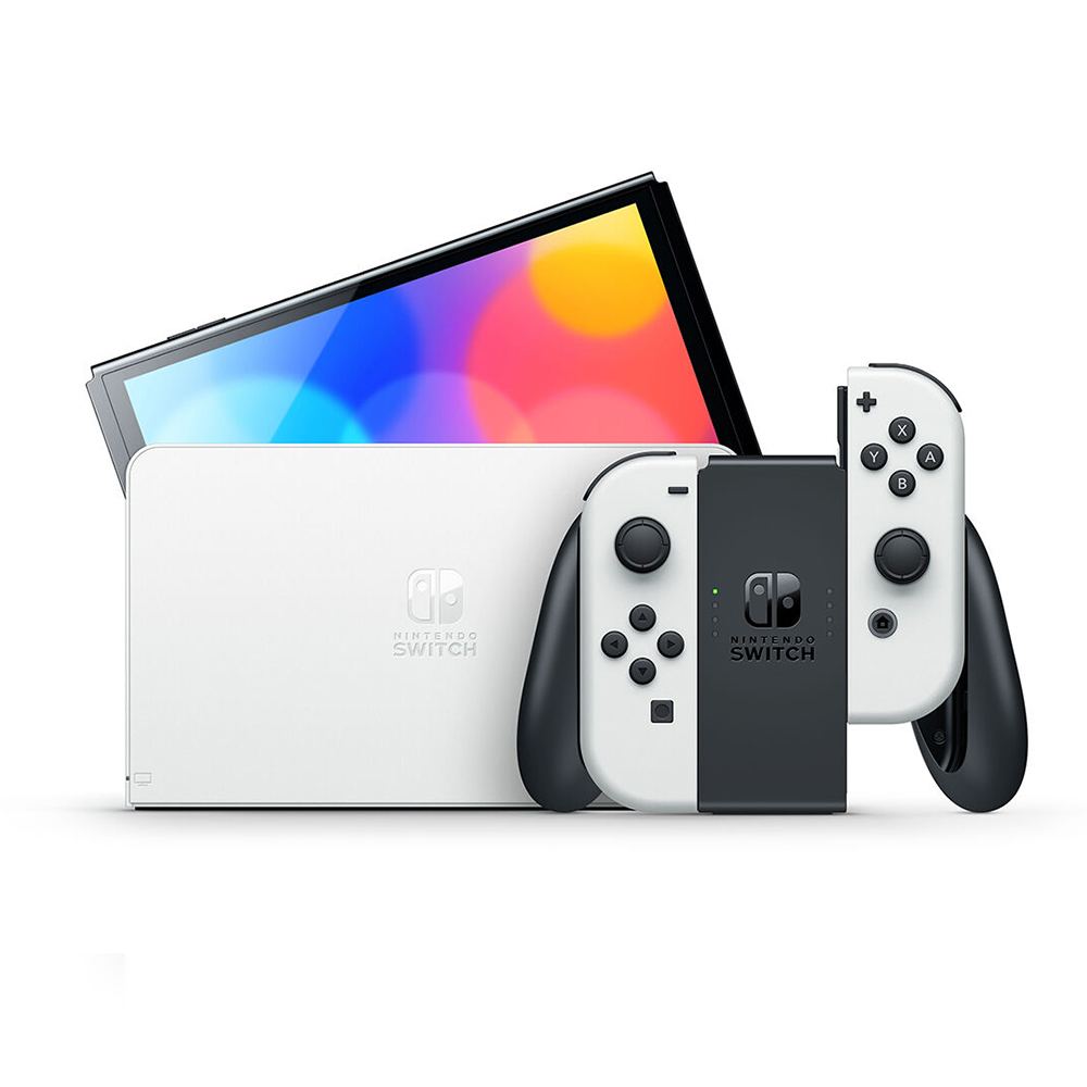 Nintendo Switch (OLED Model) White Set - Bitcoin & Lightning accepted