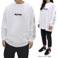 Demon Slayer: Kimetsu no Yaiba - Tanjiro Kamado Big Silhouette Long Sleeve T-shirt White (L Size) thumbnail 3