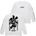 Demon Slayer: Kimetsu no Yaiba - Tanjiro Kamado Big Silhouette Long Sleeve T-shirt White (L Size) thumbnail 1