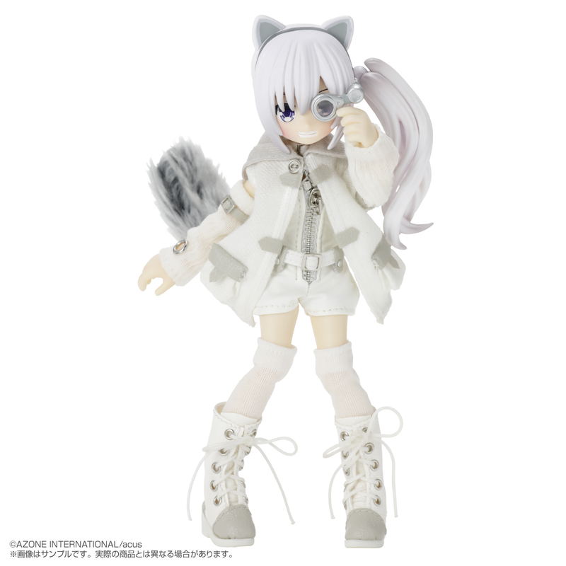 Mimy Garden Naturalis Historia 1/12 Scale Fashion Doll: Raia White Gray Ver. image 2