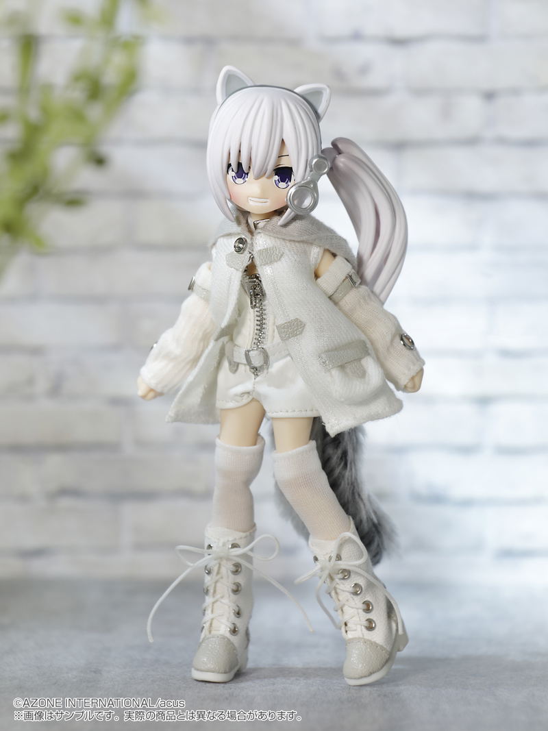 Mimy Garden Naturalis Historia 1/12 Scale Fashion Doll: Raia White Gray Ver. image 12