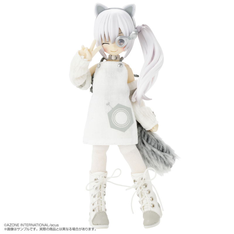 Mimy Garden Naturalis Historia 1/12 Scale Fashion Doll: Raia White Gray Ver. image 3