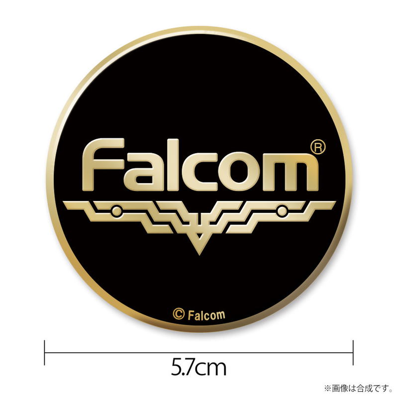 Nihon Falcom - Falcom Metal Badge image 1