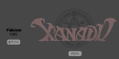 Nihon Falcom - Xanadu Logo T-shirt Sumi (M Size) thumbnail 2