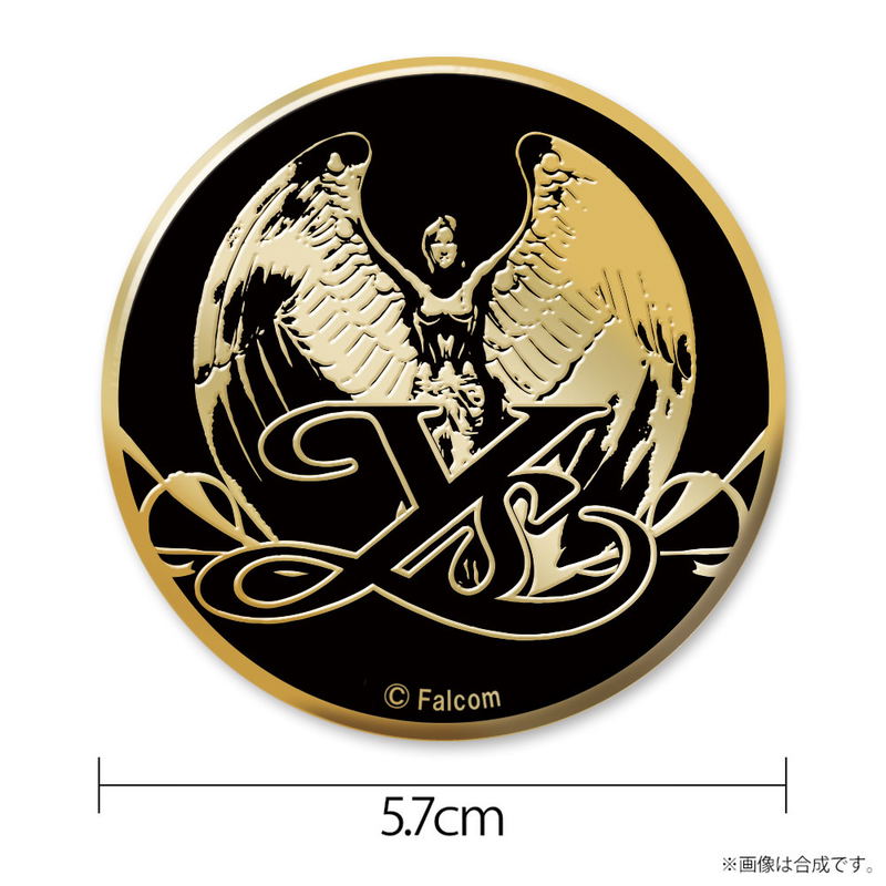 Nihon Falcom - Ys I Metal Badge image 1