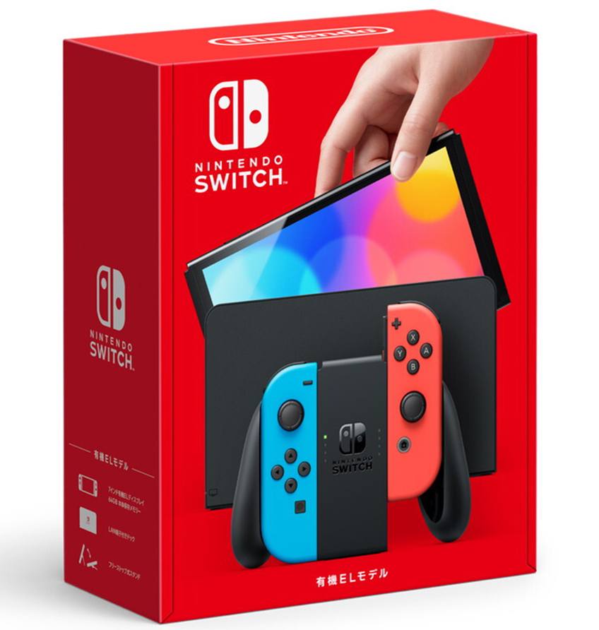 Nintendo Switch (OLED Neon Red/Neon Blue Set
