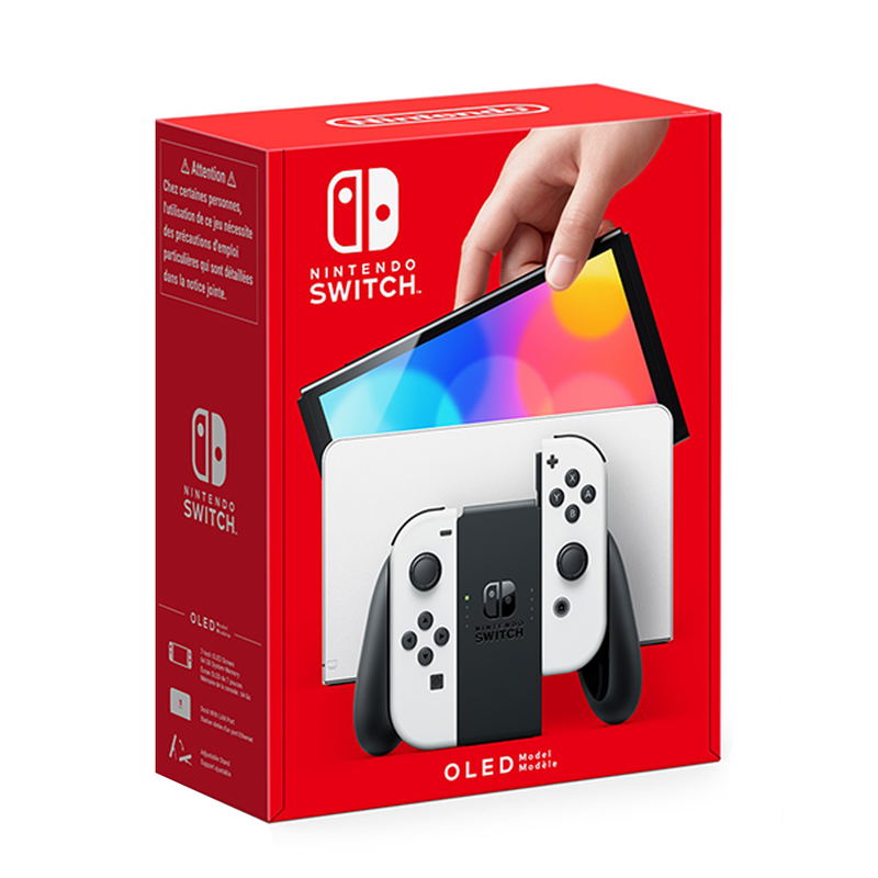 Nintendo Switch [OLED Model] White Set image 1