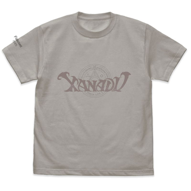 Nihon Falcom - Xanadu Logo T-shirt Light Gray (S Size) image 1