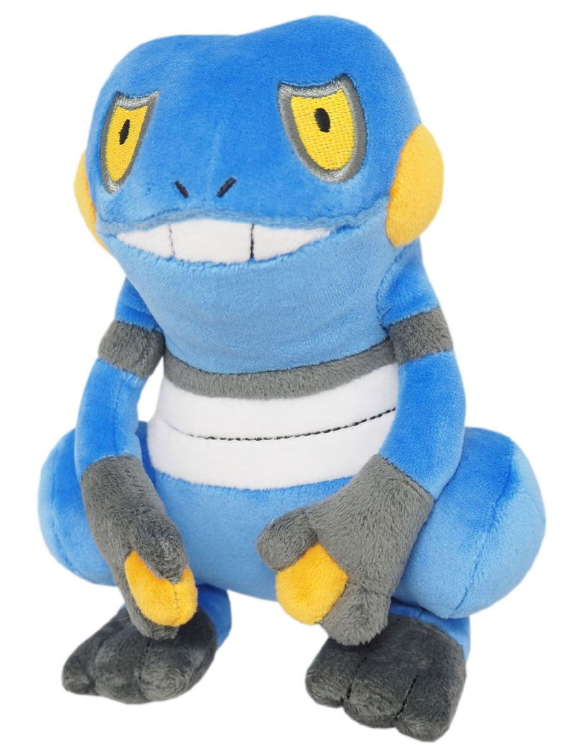 Pokemon All Star Collection Plush: PP45 Croagunk (s) (re-run) image 1
