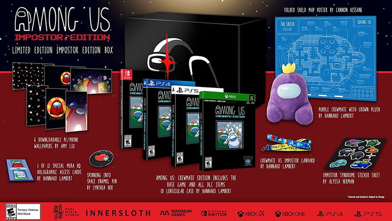 Imposter Among Us Game For Switch Among Us [Impostor Edition] For