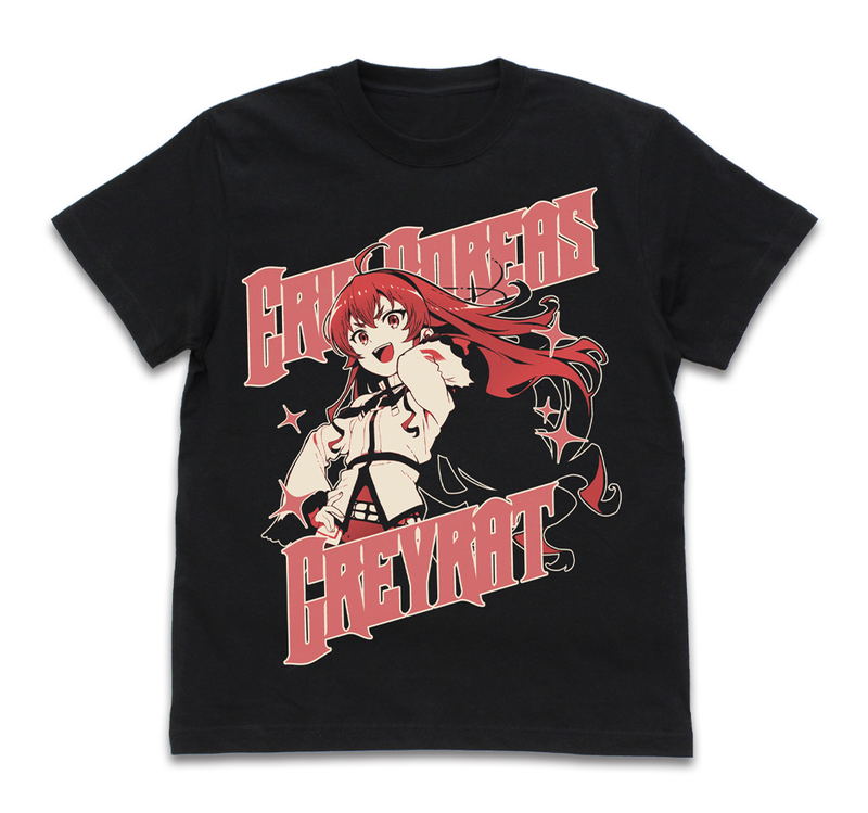 Mushoku Tensei: Jobless Reincarnation - Eris Boreas Greyrat T-shirt Black (M Size) image 1