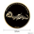 Nihon Falcom - Dragon Slayer Metal Badge thumbnail 1