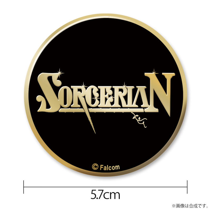 Nihon Falcom - Sorcerian Metal Badge image 1
