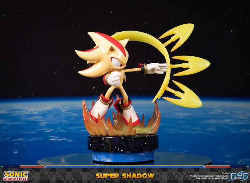 Sonic the Hedgehog Resin Painted Statue: Super Shadow [Standard Edition] image 12