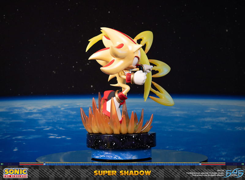 Sonic the Hedgehog Resin Painted Statue: Super Shadow [Standard Edition] image 13