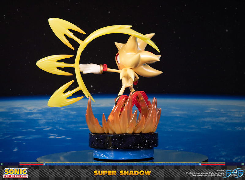 Sonic the Hedgehog Resin Painted Statue: Super Shadow [Standard Edition] image 16