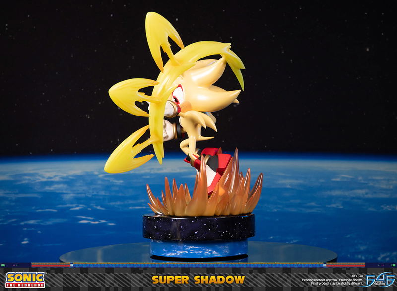 Sonic the Hedgehog Resin Painted Statue: Super Shadow [Standard Edition] image 17