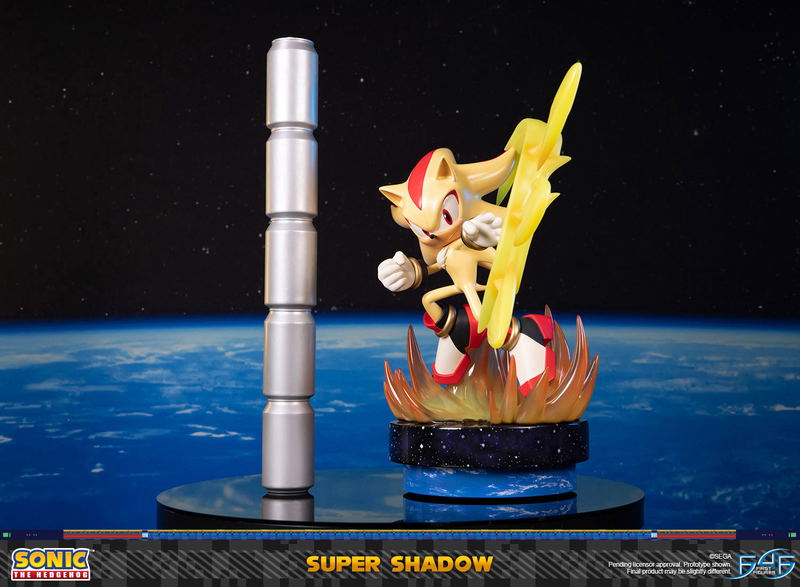 Sonic the Hedgehog Resin Painted Statue: Super Shadow [Standard Edition] image 18