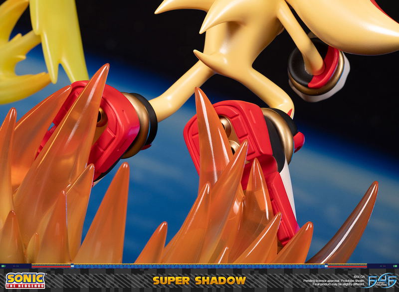 Sonic the Hedgehog Resin Painted Statue: Super Shadow [Standard Edition] image 20